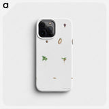 Seed growth - Pierre Joseph Redouté Phone Case.