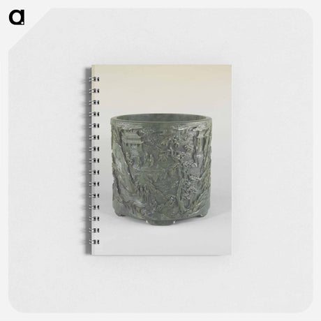アートメモ帳-Figures in a Landscape Brush Holder
 - セントルイス美術館 Memo.