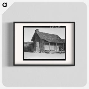 アートポスター-House occupied by sharecropper family for seven years - ドロテア ラング Poster.
