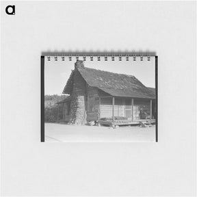 アートメモ帳-House occupied by sharecropper family for seven years - ドロテア ラング Memo.