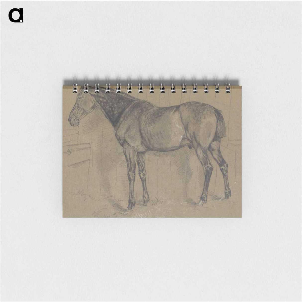 アートメモ帳-A Dappled Horse in a Stable
 - イェール大学アートギャラリー Memo.