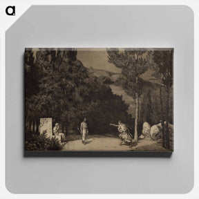 アートパネル-Pyramus and Thisbe III
 - セントルイス美術館 Canvas.