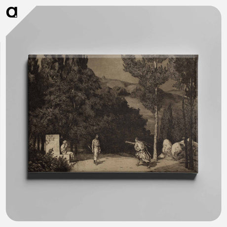 アートパネル-Pyramus and Thisbe III
 - セントルイス美術館 Canvas.