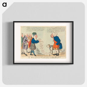 アートポスター-An Unexpected Application to John Bull !!
 - イェール大学アートギャラリー Poster.