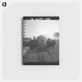 アートメモ帳-Untitled photo, possibly related to: The threshing of oats - ドロテア ラング Memo.