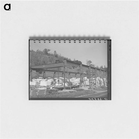アートメモ帳-Farmhouse Flood, Posey County
 - ラッセル リー Memo.