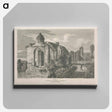 アートパネル-Remains of Dudley Priory, Worcestershire
 - イェール大学アートギャラリー Canvas.