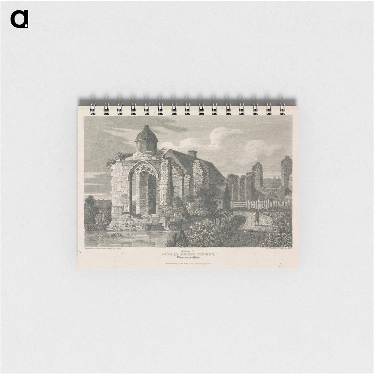 アートメモ帳-Remains of Dudley Priory, Worcestershire
 - イェール大学アートギャラリー Memo.
