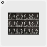 アートポストカード-Two Blacksmiths
 - エドワード マイブリッジ Postcard.