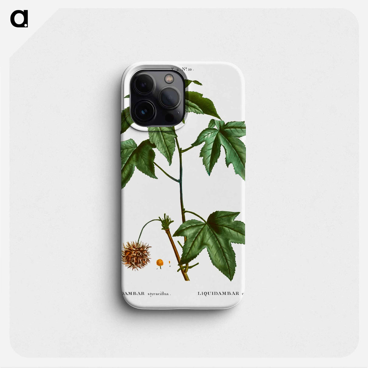 Sweetgum - Pierre Joseph Redouté Phone Case.