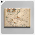 アートパネル-Chart of the West Indies
 - ボストン公共図書館 Canvas.