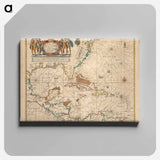 アートパネル-Chart of the West Indies
 - ボストン公共図書館 Canvas.