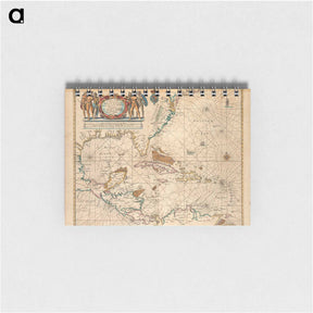 アートメモ帳-Chart of the West Indies
 - ボストン公共図書館 Memo.