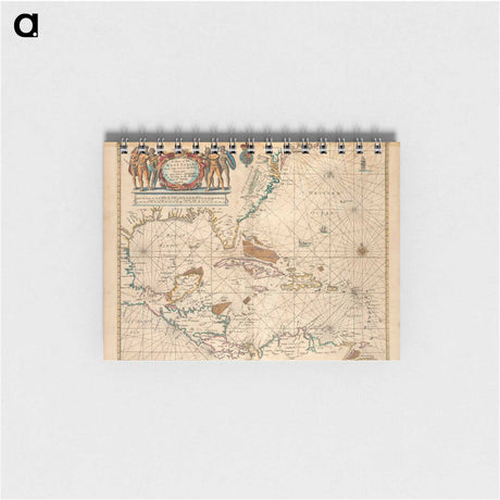 アートメモ帳-Chart of the West Indies
 - ボストン公共図書館 Memo.