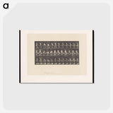 アートポストカード-Ironing Nude
 - エドワード マイブリッジ Postcard.