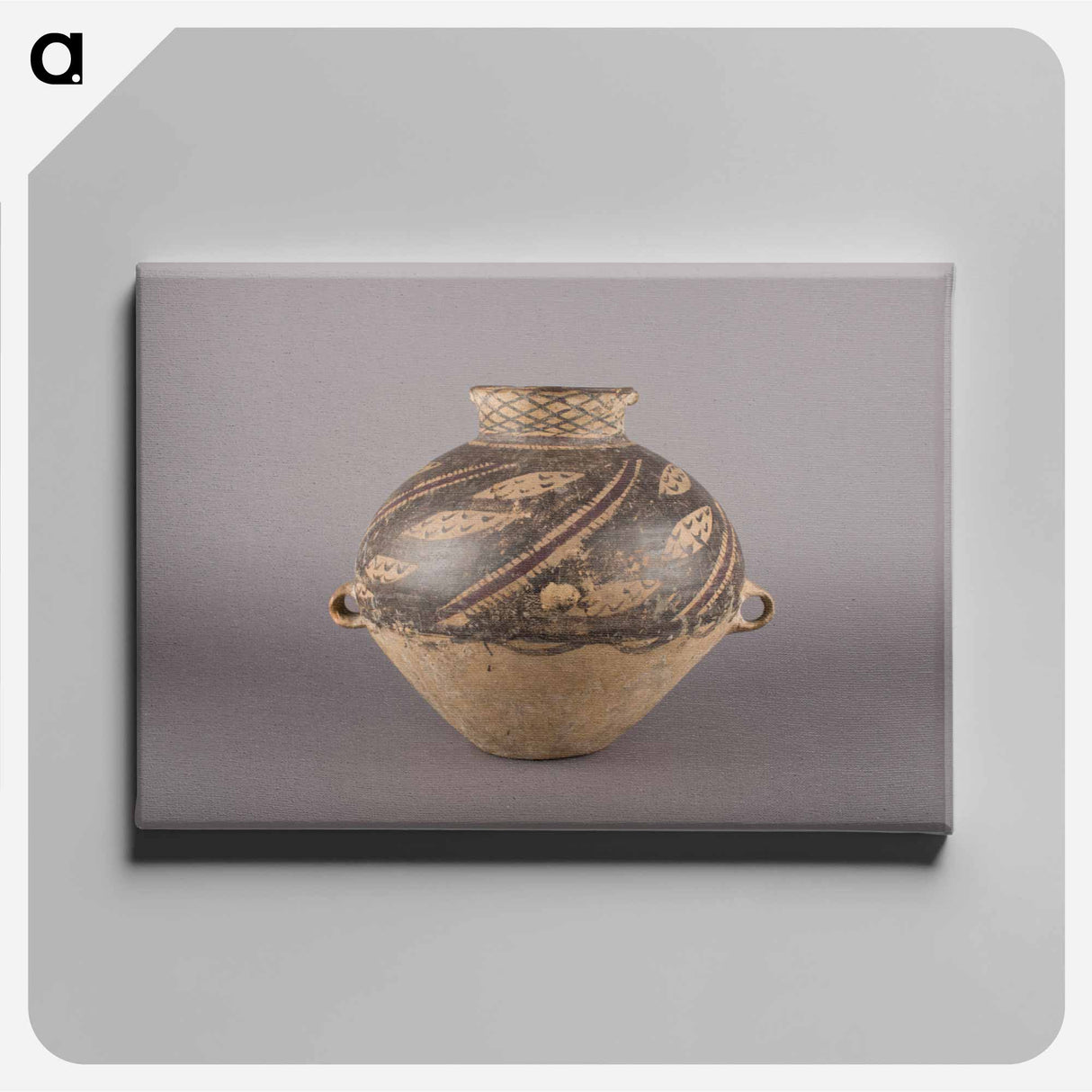 アートパネル-Jar Hu with Abstract Handles
 - セントルイス美術館 Canvas.