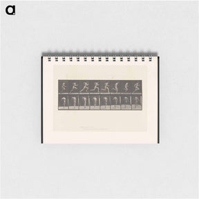 アートメモ帳-Sprinting Man
 - エドワード マイブリッジ Memo.