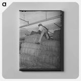 アートパネル-Tillamook Fuel Pile
 - ラッセル リー Canvas.