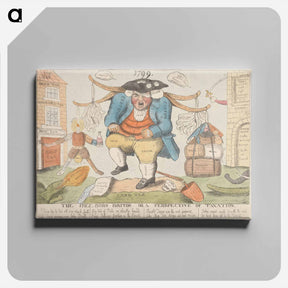 アートパネル-The Free Born Briton or a Perspective of Taxation
 - イェール大学アートギャラリー Canvas.
