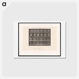 アートポストカード-Bare-Knuckle Boxing
 - エドワード マイブリッジ Postcard.