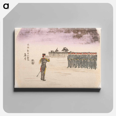 アートパネル-Parade of New Imperial Guard Conscripts
 - セントルイス美術館 Canvas.