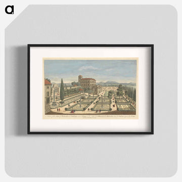 A View of the Seat of Belvedere in Vaticano near Rome
 - イェール大学アートギャラリー Poster.