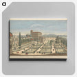 アートパネル-A View of the Seat of Belvedere in Vaticano near Rome
 - イェール大学アートギャラリー Canvas.