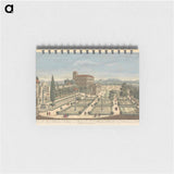 アートメモ帳-A View of the Seat of Belvedere in Vaticano near Rome
 - イェール大学アートギャラリー Memo.