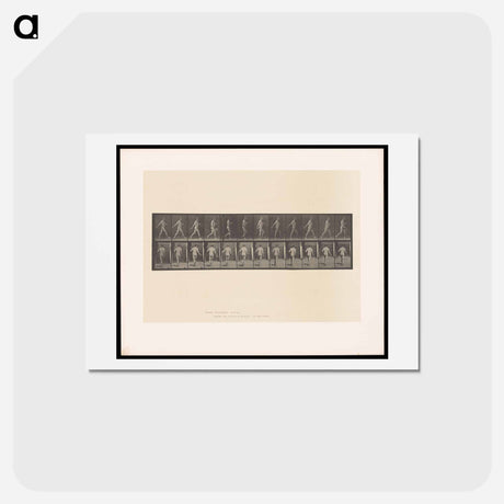 アートポストカード-A Man Sowing
 - エドワード マイブリッジ Postcard.