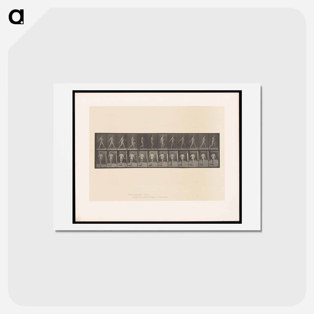 アートポストカード-A Man Sowing
 - エドワード マイブリッジ Postcard.
