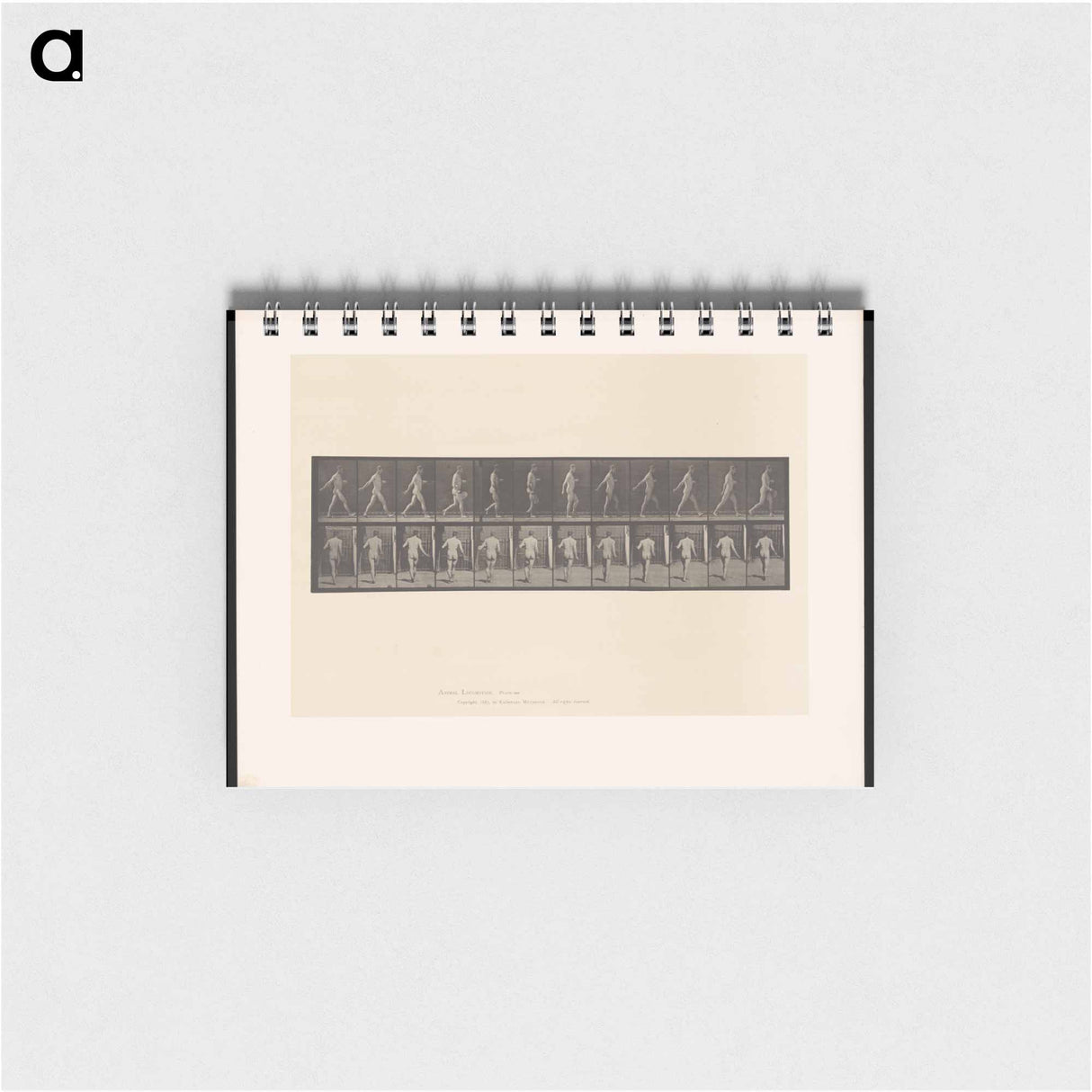 アートメモ帳-A Man Sowing
 - エドワード マイブリッジ Memo.