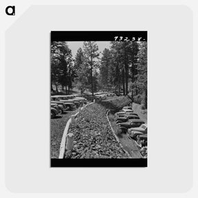 アートポストカード-Klamath Falls City Park
 - ラッセル リー Postcard.