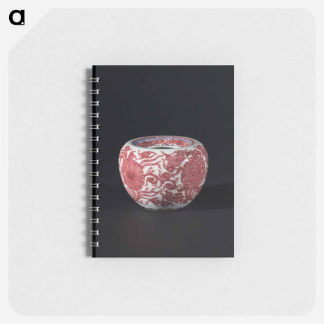 アートメモ帳-Apple Water Pot with Floral Motifs
 - セントルイス美術館 Memo.