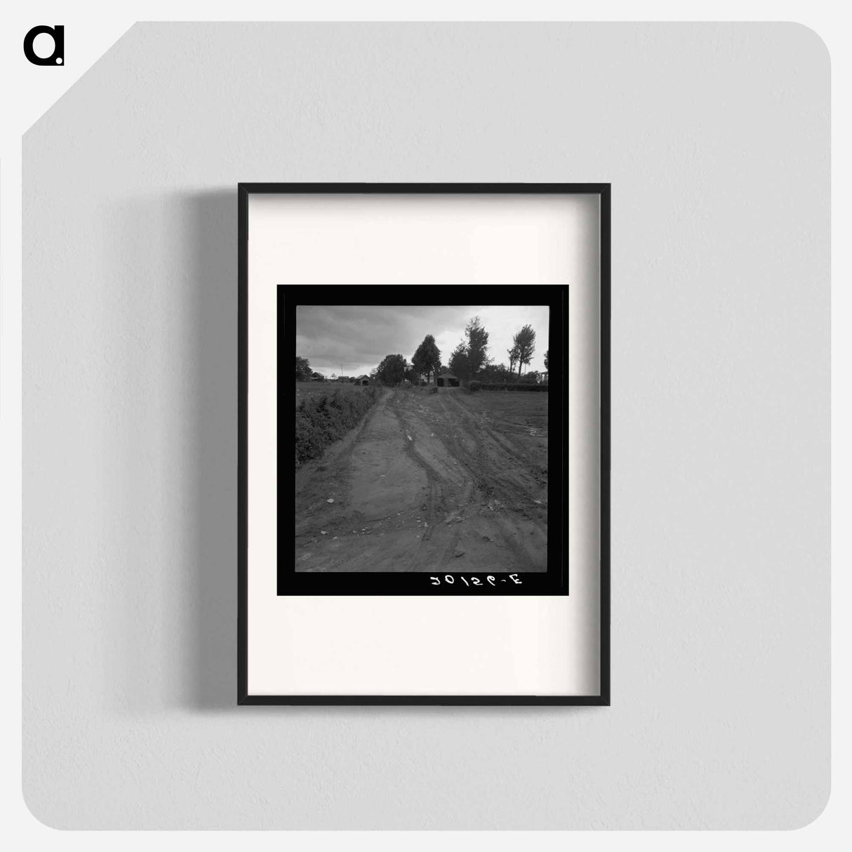 Dirt road - Dorothea Lange Poster.