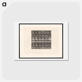 アートポストカード-Two Women Smoking
 - エドワード マイブリッジ Postcard.