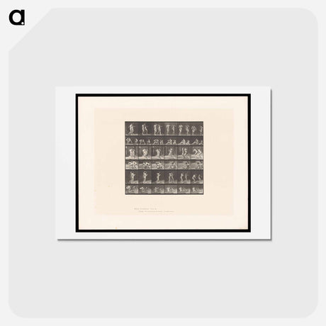 アートポストカード-Two Women Smoking
 - エドワード マイブリッジ Postcard.