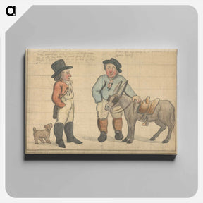 アートパネル-An Invaluable Donkey
 - イェール大学アートギャラリー Canvas.