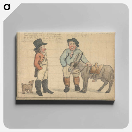 アートパネル-An Invaluable Donkey
 - イェール大学アートギャラリー Canvas.