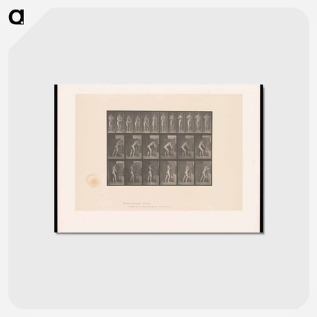 アートポストカード-Man Turning a Handle
 - エドワード マイブリッジ Postcard.