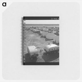アートメモ帳-Farm Security Administration (FSA) migratory labor camp (emergency) - ドロテア ラング Memo.