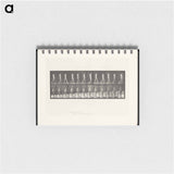 アートメモ帳-Man Walking
 - エドワード マイブリッジ Memo.
