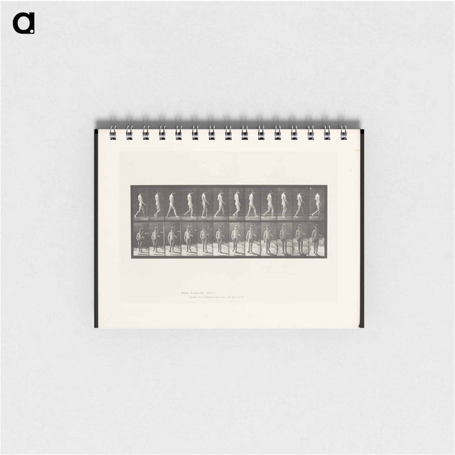 アートメモ帳-Man Walking
 - エドワード マイブリッジ Memo.