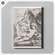 アートパネル-The Infant Hercules in his Cradle
 - セントルイス美術館 Canvas.