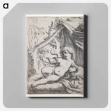 アートパネル-The Infant Hercules in his Cradle
 - セントルイス美術館 Canvas.