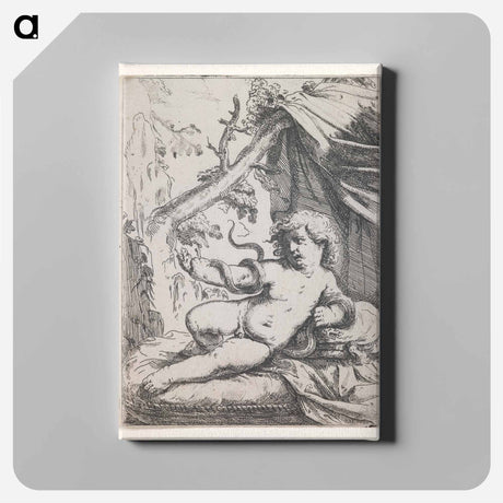 アートパネル-The Infant Hercules in his Cradle
 - セントルイス美術館 Canvas.