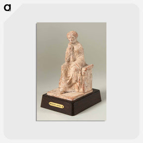 アートポストカード-Seated Female
 - バーンズ・コレクション Postcard.