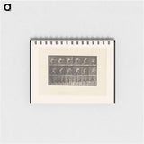 アートメモ帳-Man Sprinting
 - エドワード マイブリッジ Memo.
