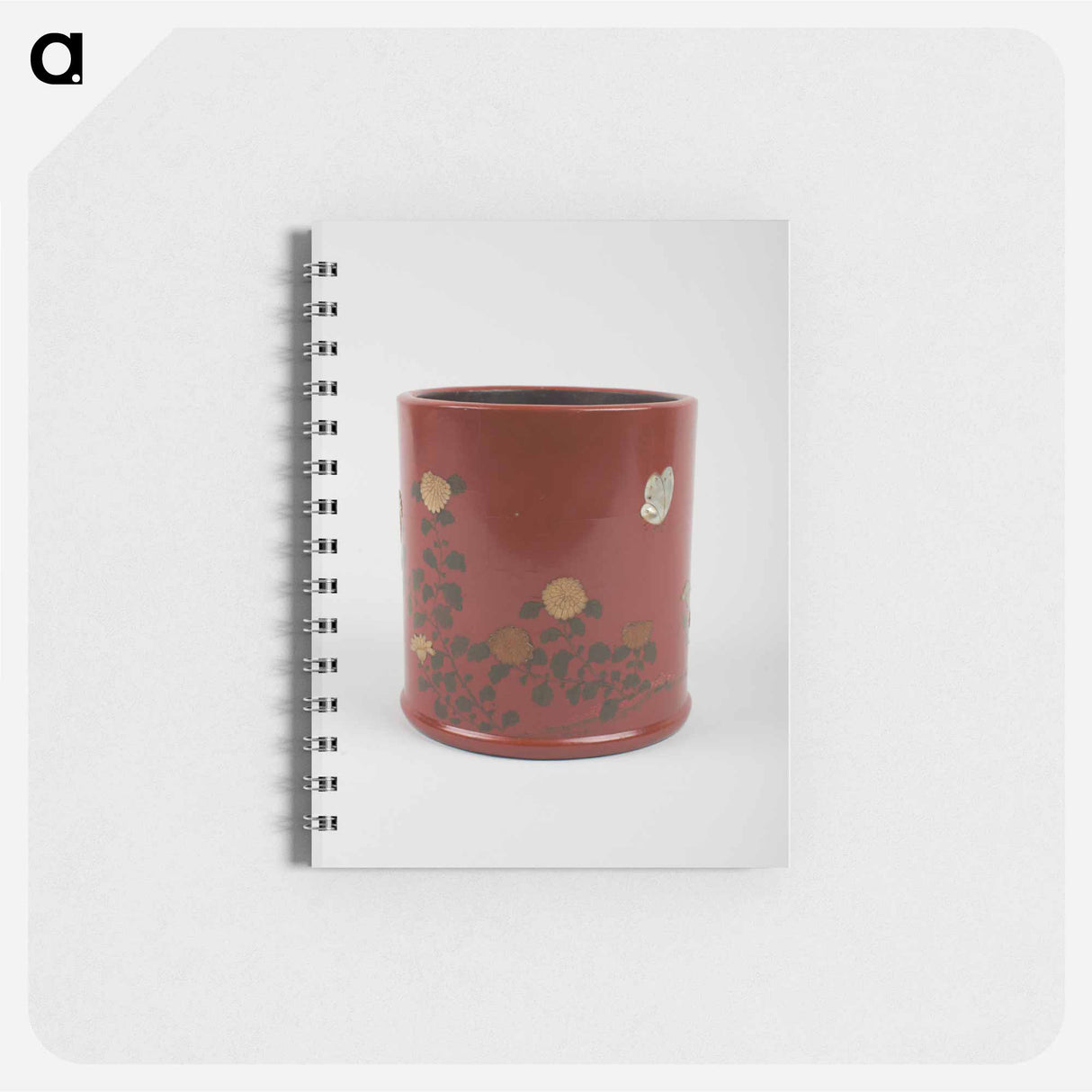 アートメモ帳-Brushpot with Chrysanthemums
 - セントルイス美術館 Memo.