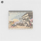 アートメモ帳-The Times - or a View of the Old House in Little Brittain - with Nobody Giving to Hannover
 - イェール大学アートギャラリー Memo.