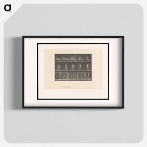 アートポスター-Man Getting Out of Bed
 - エドワード マイブリッジ Poster.